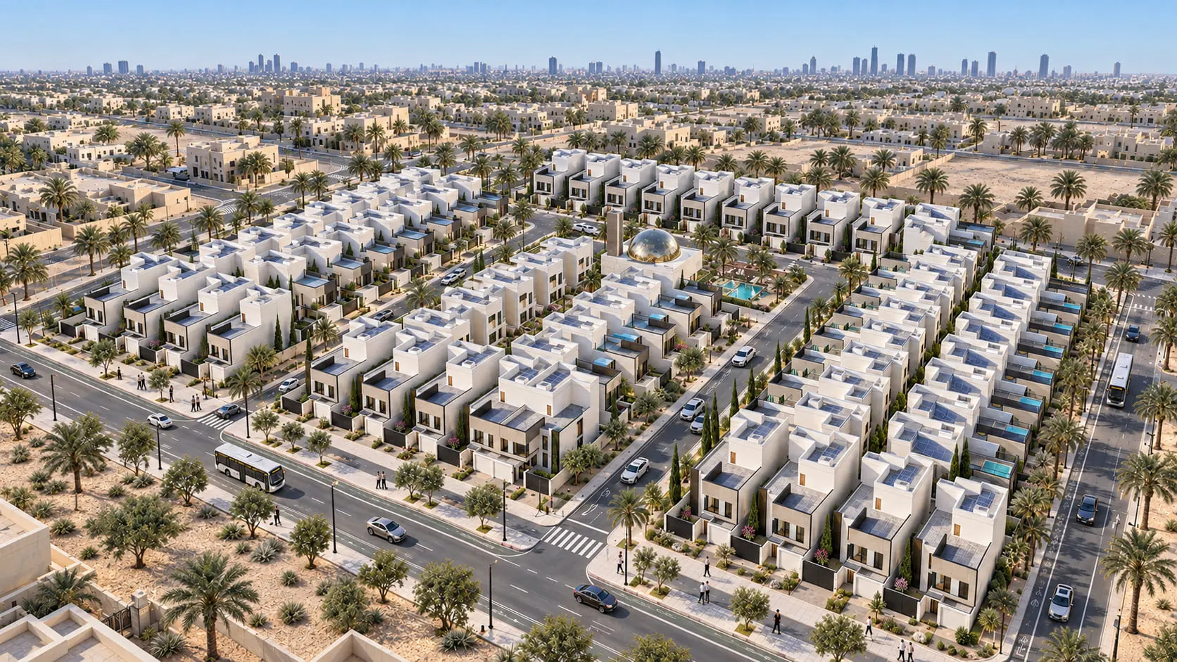 مياس ريزيدنس — المجمع من الأعلى